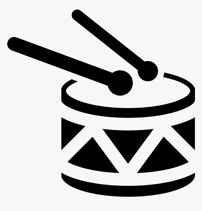 Drum Stick Computer Icons Percussion - Icono Tambor Png, Transparent Png, Free Download