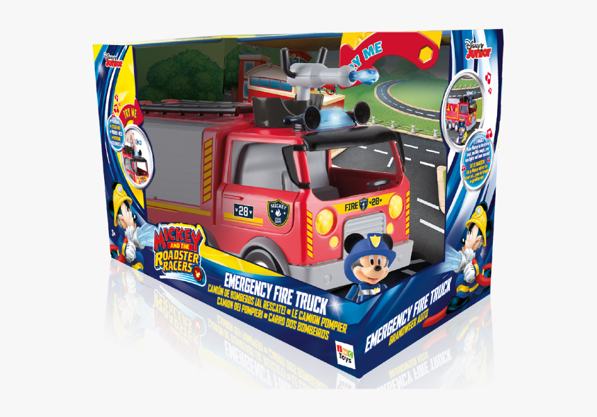 181922mm2 Box 01 - Mickey And The Roadster Racers Truck, HD Png Download, Free Download