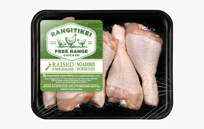 Rangitikei Free Range Chicken Drumsticks - New Zealand Free Range Chicken Products, HD Png Download, Free Download