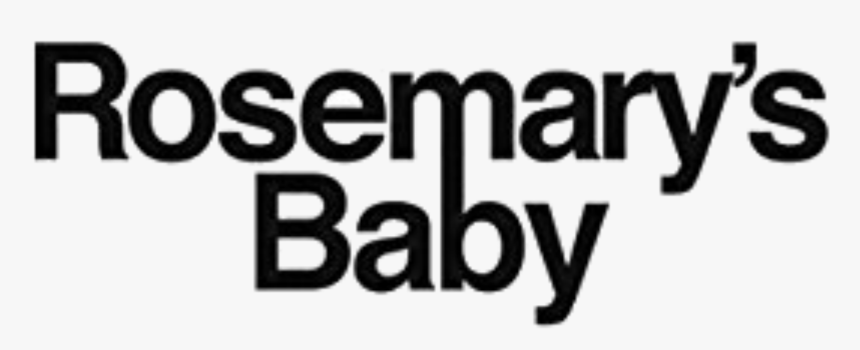 Rosemary"s Baby Movie Black Logo - Rosemary's Baby, HD Png Download, Free Download