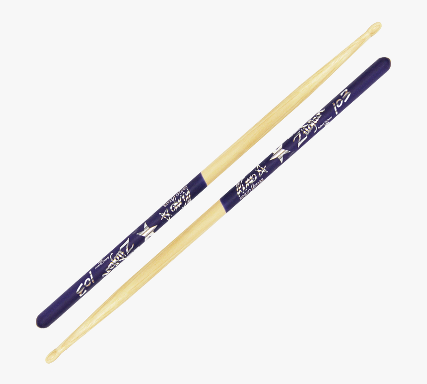 Zildjian Drum Sticks Ringo Starr W/tip Purple Dip - Zildjian Drumstick, HD Png Download, Free Download