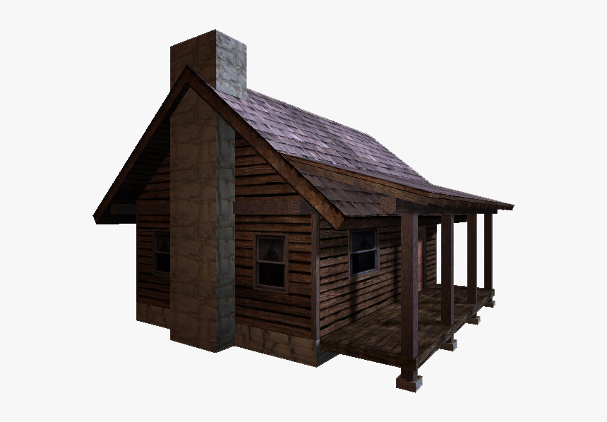 Cabin Transparent Image - Log Cabin, HD Png Download, Free Download