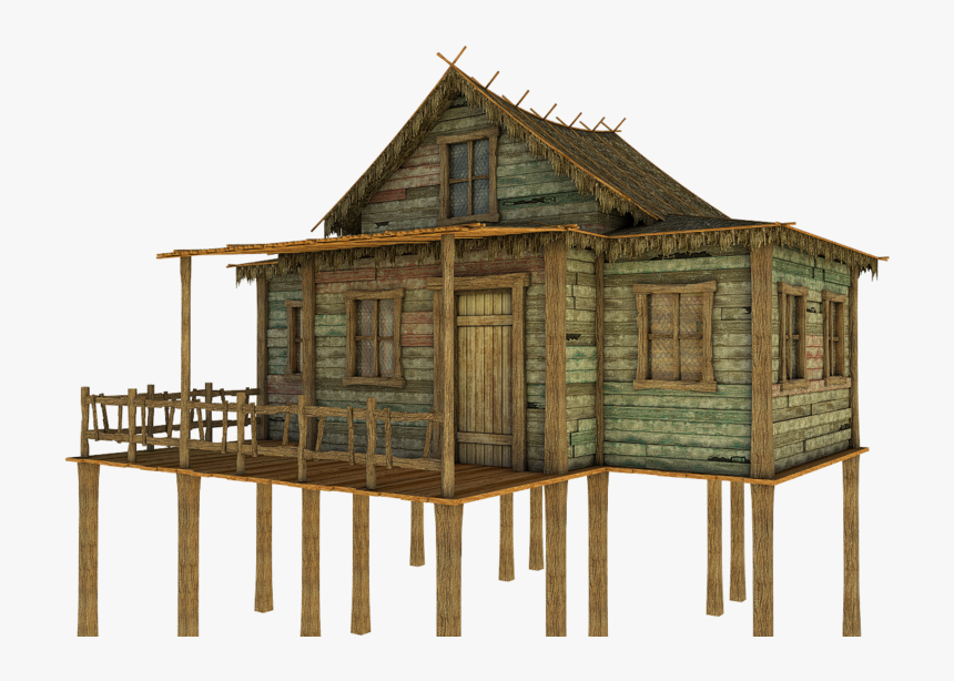 Transparent Hut Png - Log Cabin, Png Download, Free Download