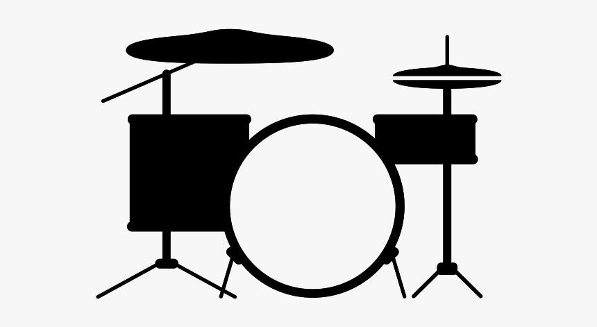 Drums Clipart Drumstick - Drum Set Vector Png, Transparent Png, Free Download