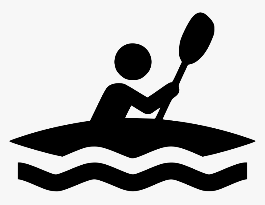 Transparent White Water Rafting Clipart - Kayak Png, Png Download, Free Download