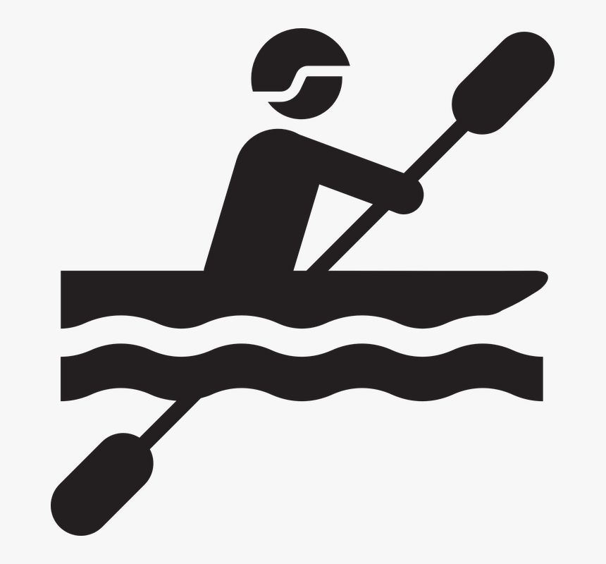Kayak Clipart Transparent - Kayak Symbol, HD Png Download, Free Download