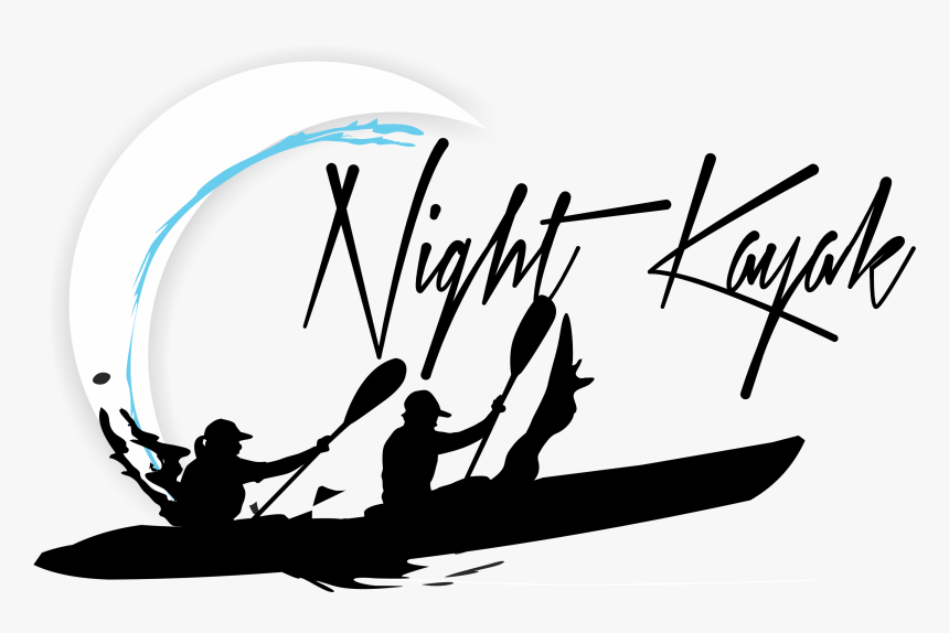 Night Kayak - Silhouette, HD Png Download, Free Download