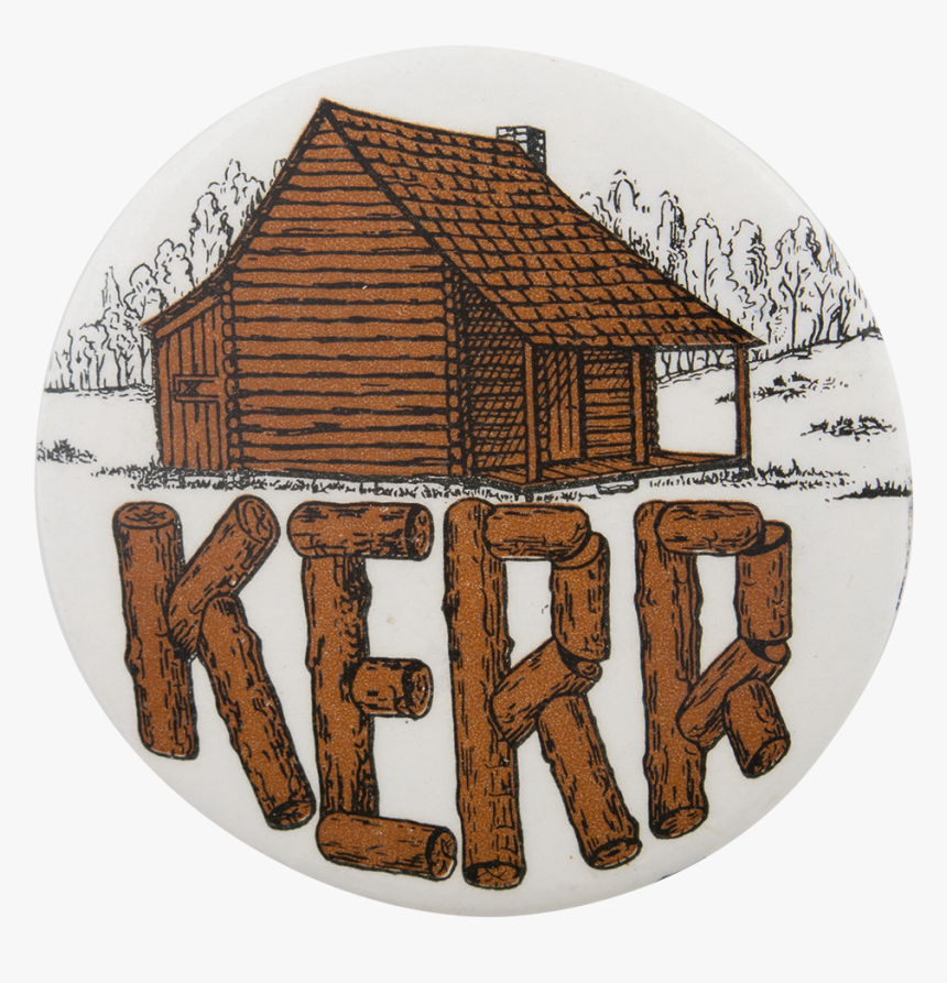 Kerr Log Cabin Button - Barn, HD Png Download, Free Download