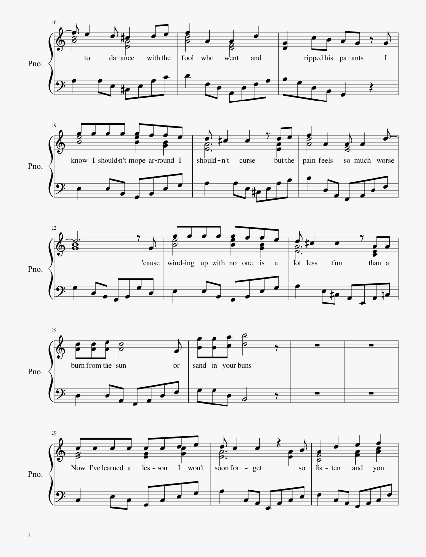 Congratulations Pewdiepie Piano Sheet Music, HD Png Download, Free Download