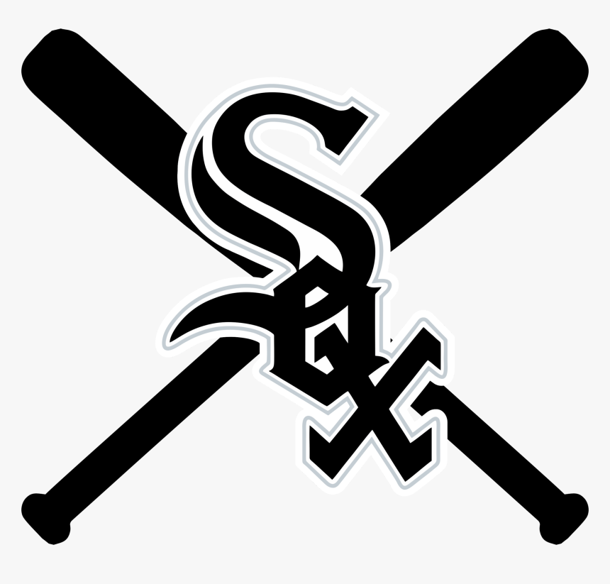 Chicago White Sox Crossed Bats - White Sox Mlb Logo, HD Png Download, Free Download