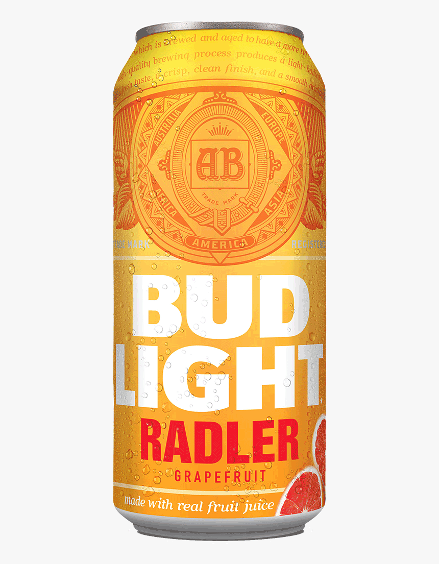 Bud Light Radler 473 Ml - Bud Light Radler Grapefruit, HD Png Download, Free Download