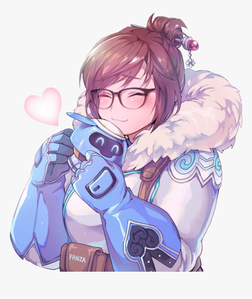 #overwatch #mei #overwatchmei #anime - Anime Mei From Overwatch, HD Png Download, Free Download