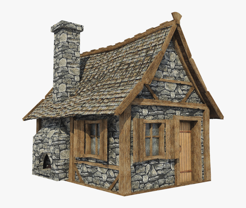 Medieval House Png, Transparent Png, Free Download