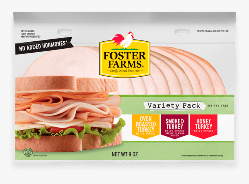 Turkey Breast Variety Pack - Foster Farms Variety Pack, HD Png Download, Free Download
