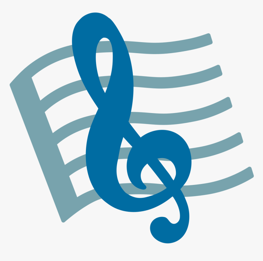 Transparent Music Note Emoji - Musical Score Emoji, HD Png Download, Free Download