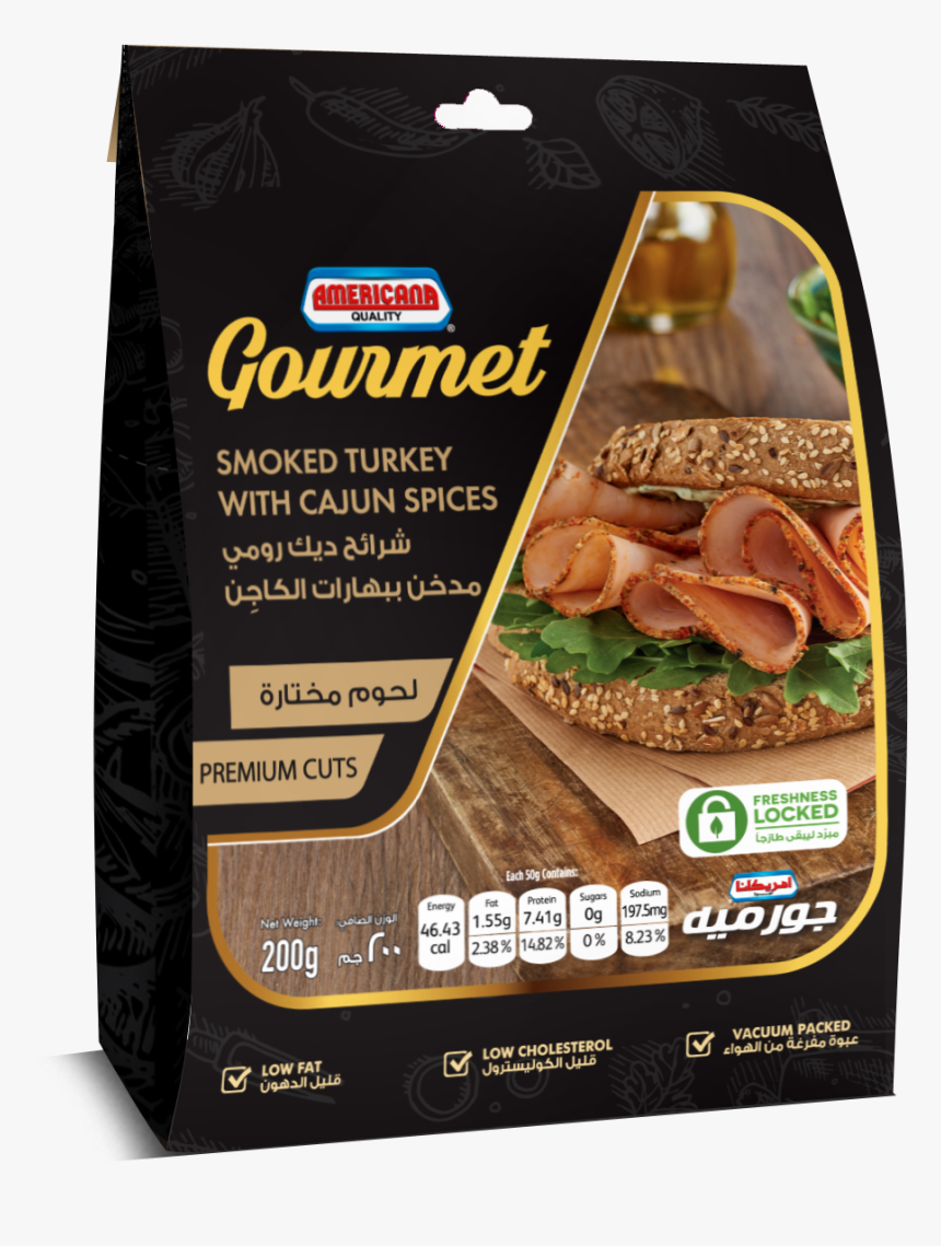 Smoked Turkey With Cajun - Americana Turkey, HD Png Download, Free Download