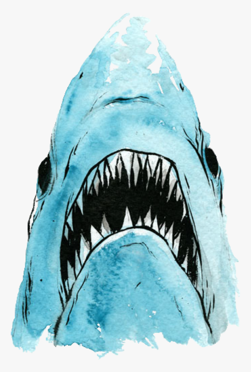 #jaws #shark#freetoedit - Jaws Jaws Cover Drawing, HD Png Download, Free Download