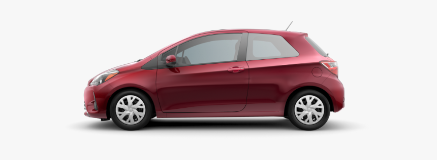 Ruby Flare Pearl - Toyota Yaris Side View, HD Png Download, Free Download