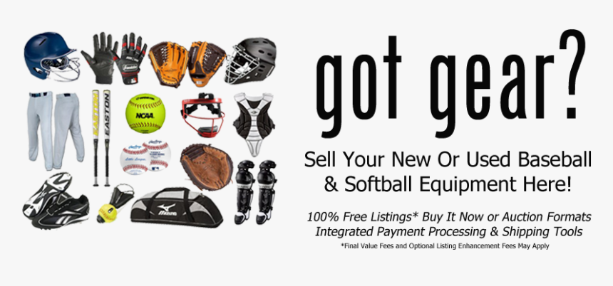 Got Gear - Equipment Used In Baseball, HD Png Download, Free Download