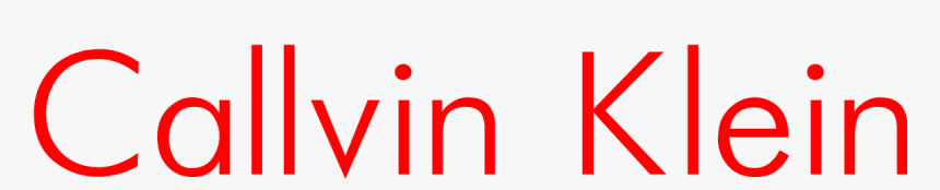 Font Calvin Klein Logo, HD Png Download, Free Download