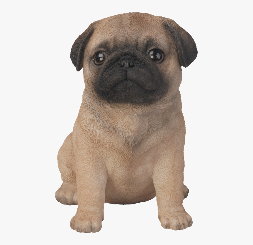 Pug Clipart Doggo - Pug Figurine, HD Png Download, Free Download
