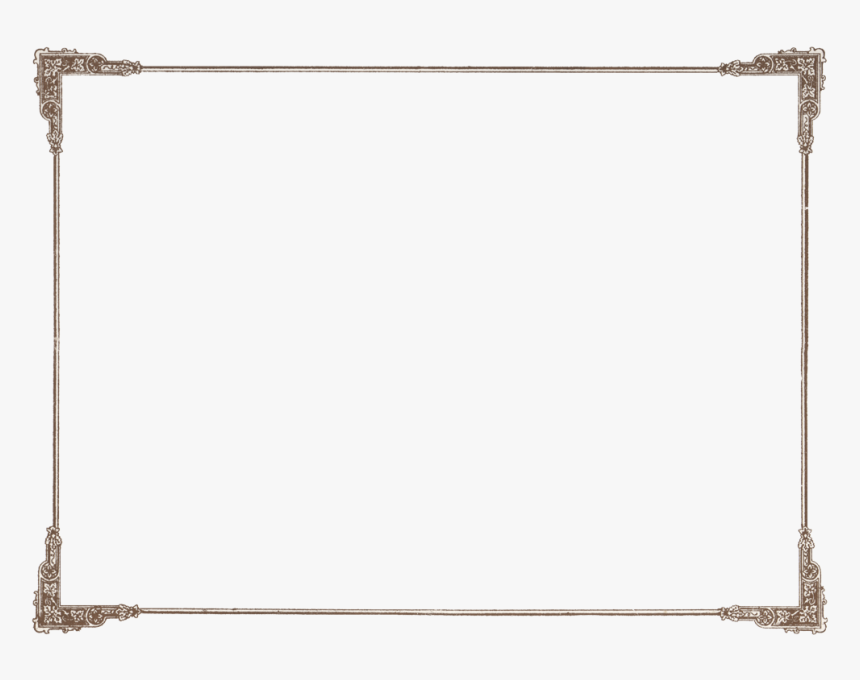 Victorian Frame Png -victorian Png Frame - Swing, Transparent Png, Free Download