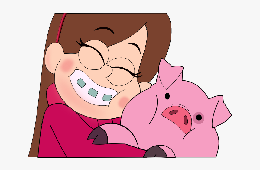 Gravity Falls Mabel And Waddles, HD Png Download, Free Download