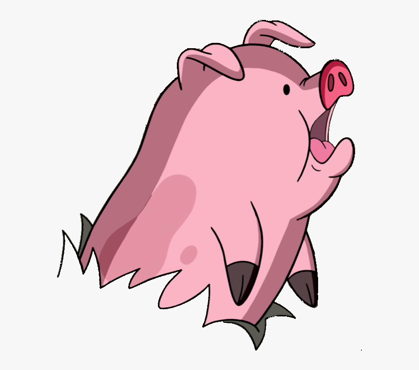 Gravity Falls Waddles Png , Free Unlimited - Gravity Falls Png Pig, Transparent Png, Free Download