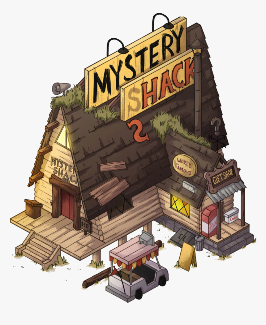 Cwdizml - Gravity Falls Mystery Shack, HD Png Download, Free Download