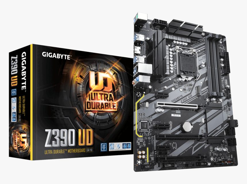 Gigabyte Z390 Ud Motherboard, HD Png Download, Free Download