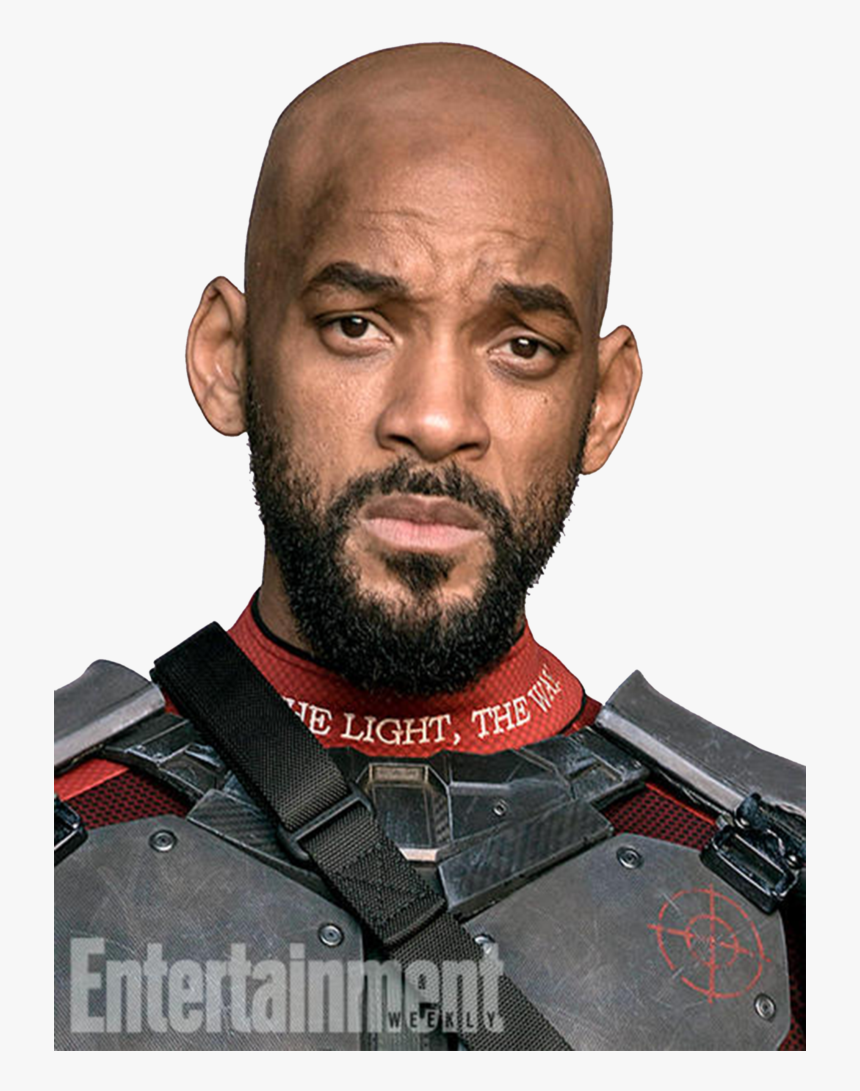 Png Esquadrão Suicida - Will Smith Deadshot Face, Transparent Png, Free Download