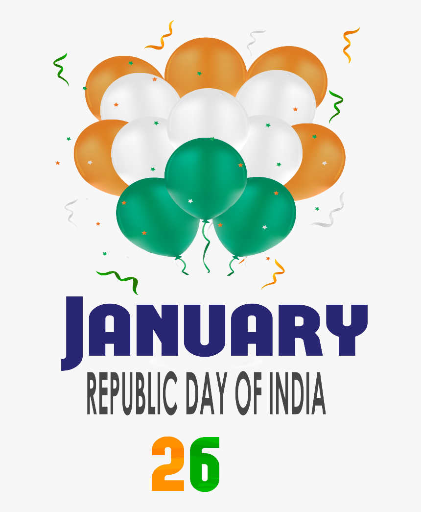Happy Republic Day Png Image - Graphic Design, Transparent Png, Free Download