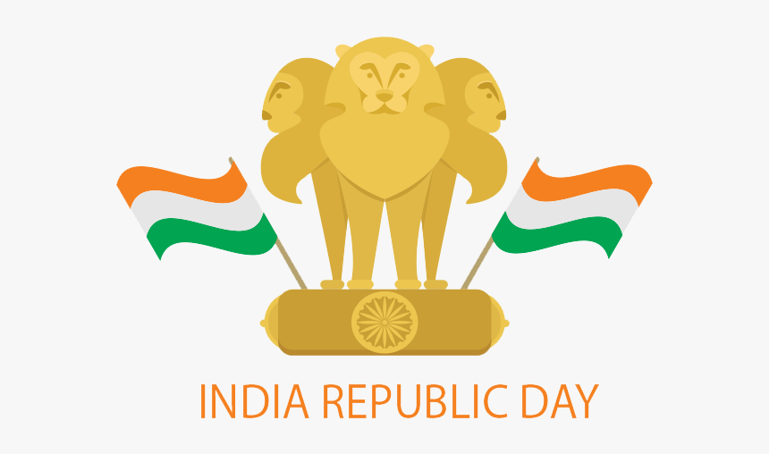 Happy Republic Day Png Image - Happy Republic Day 2019 Png, Transparent Png, Free Download