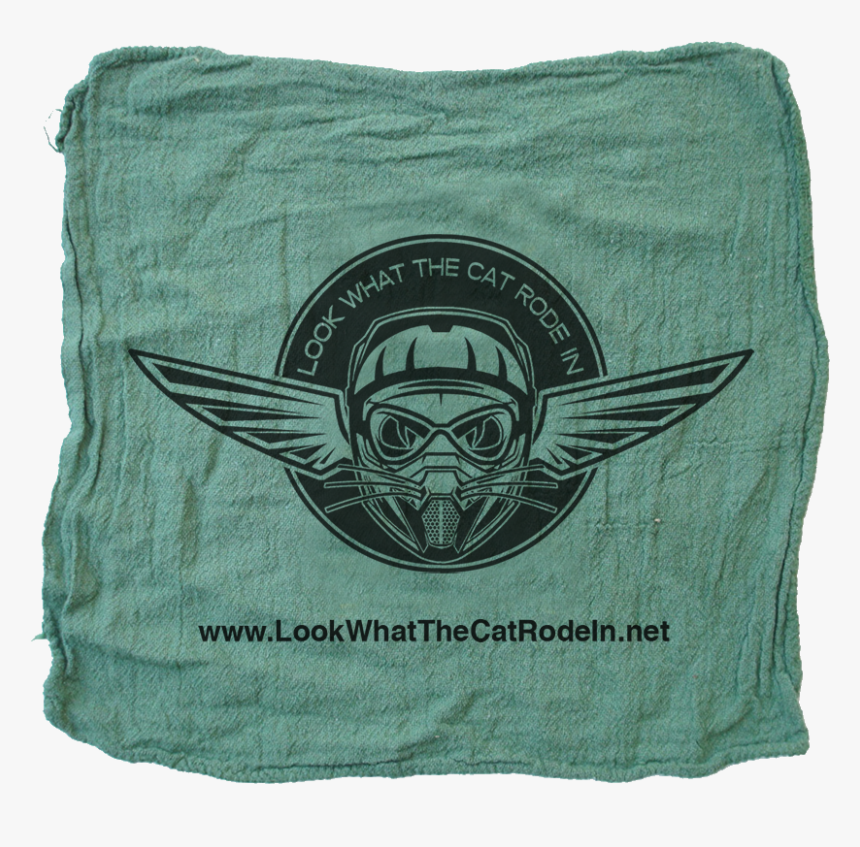 Look What The Cat Rode In Shop Rag - Throw Pillow, HD Png Download, Free Download