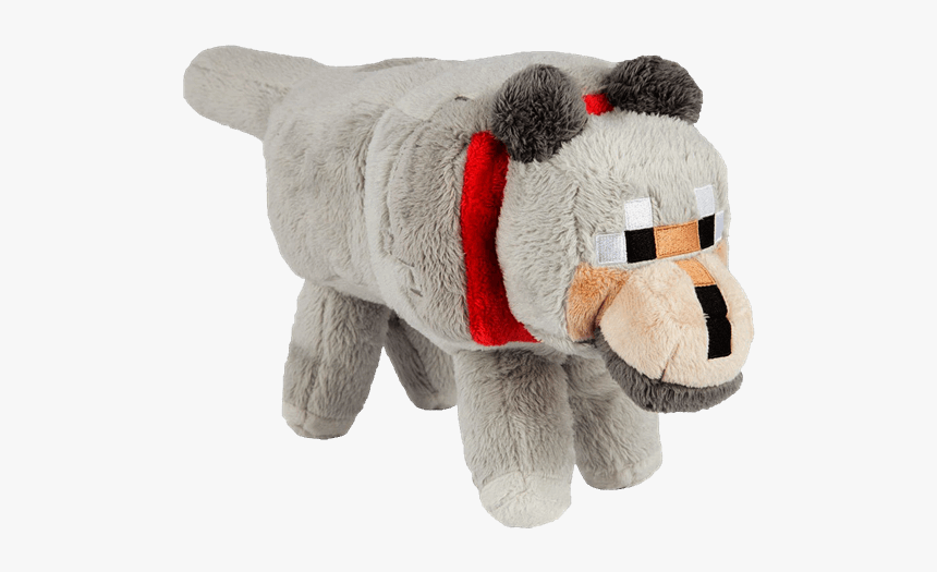 Minecraft 15 Wolf Plush, HD Png Download, Free Download