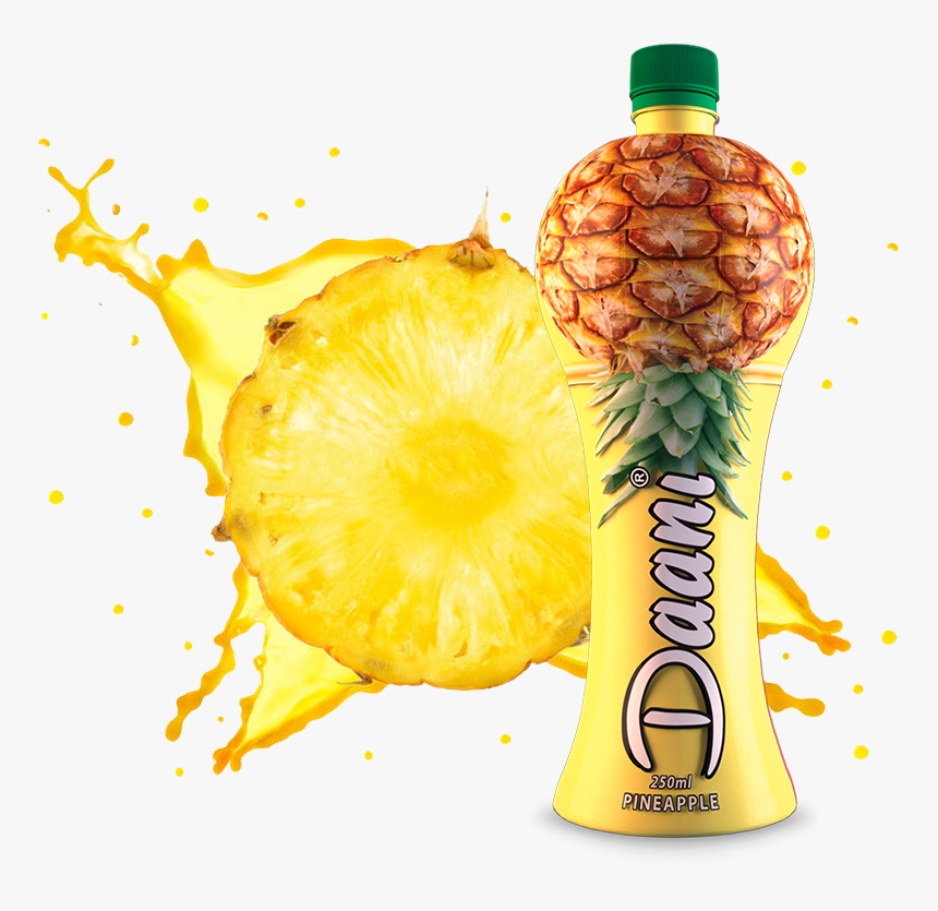 So, Don"t Simply Utilize The Pineapple To Embellish - Pineapple Juice Splash, HD Png Download, Free Download