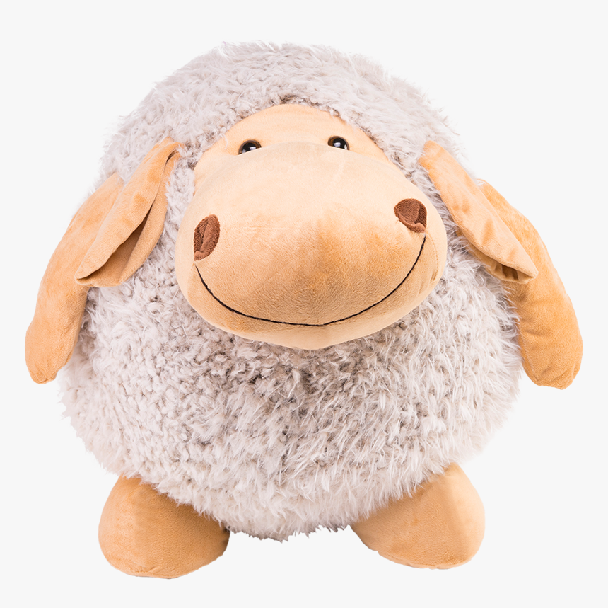 Lilalu Large Lying Sheep Plush Toy Soft Toys - Stuffed Toy, HD Png Download, Free Download