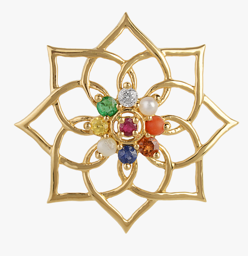 Padmapriya Lakshmi Pendant - Geometric Arabic Pattern, HD Png Download, Free Download