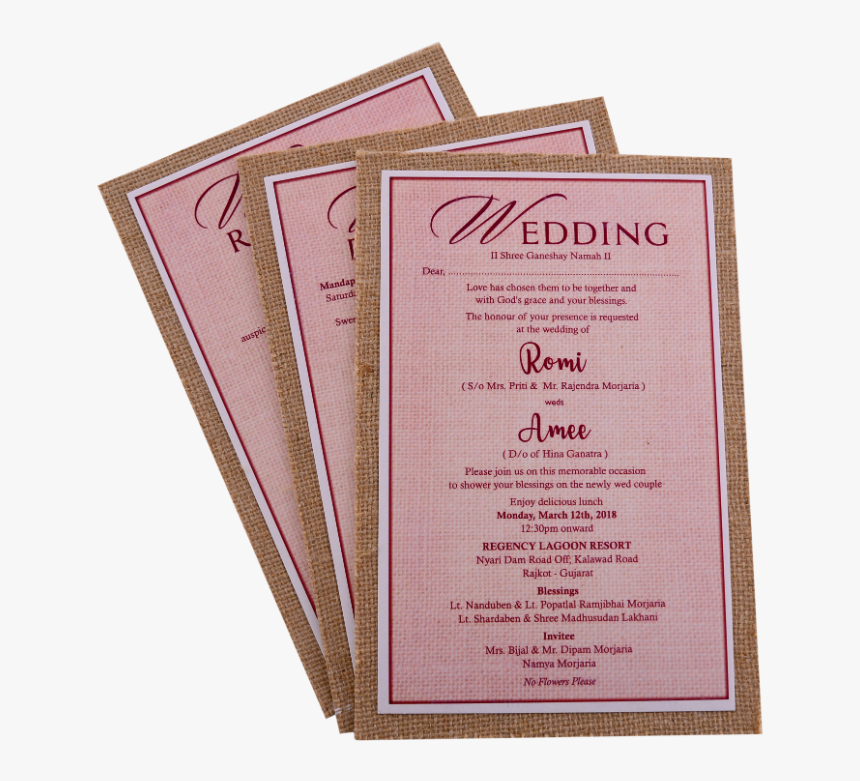 Wedding Invitation, HD Png Download, Free Download