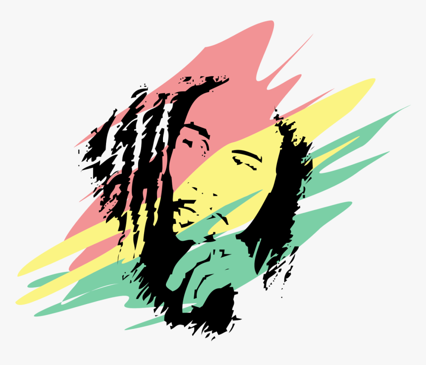 Bob Marley Vector Free, HD Png Download, Free Download