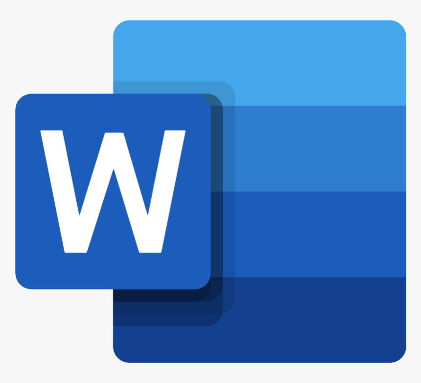 Microsoft Word Icon - Microsoft Word Logo 2019, HD Png Download, Free Download