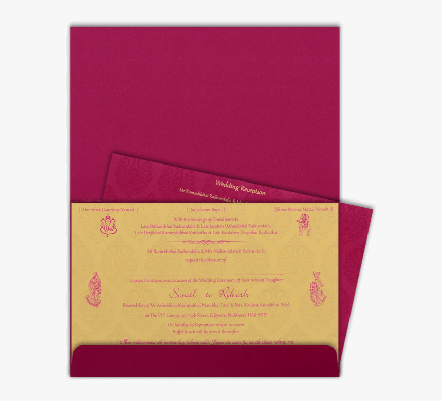 Custom Wedding Cards - Brochure, HD Png Download, Free Download