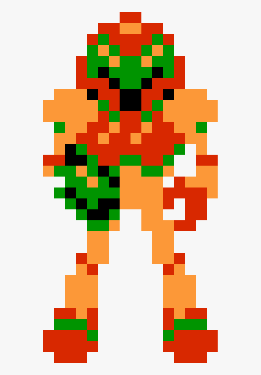 Samus Sprite Png - Nes Metroid Samus Sprite, Transparent Png, Free Download