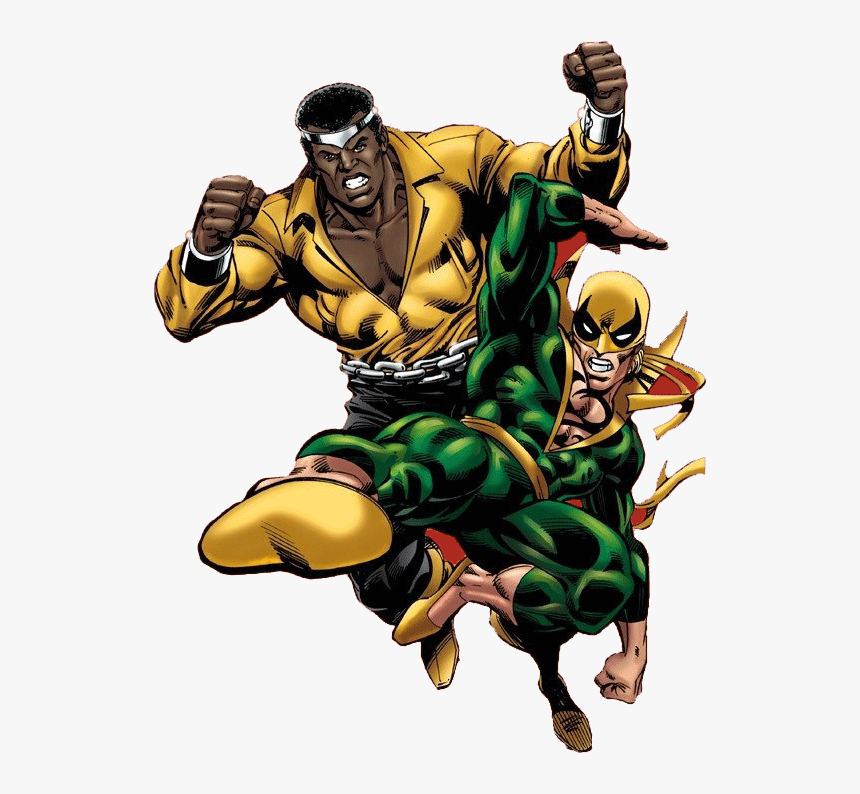 Powerman And Iron Fist - Iron Fist Y Luke Cage, HD Png Download, Free Download