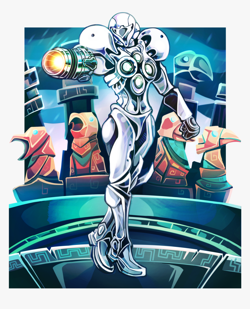 “ Light Suit Samus, Commissioned By @headsphonedude
art - Samus Aran Light Suit, HD Png Download, Free Download