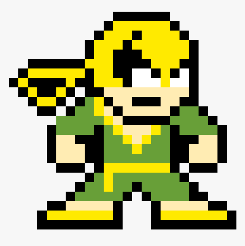 Iron Fist Pixel Art , Png Download - Pixel Art Iron Fist, Transparent Png, Free Download