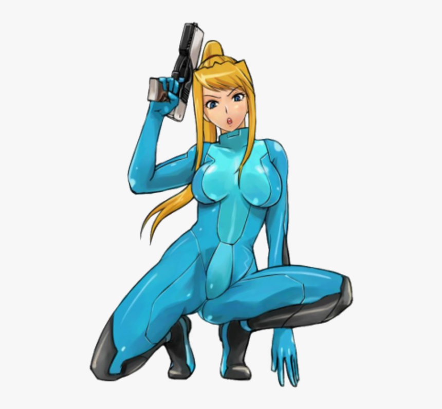 Super Smash Bros - Transparent Zero Suit Samus, HD Png Download, Free Download