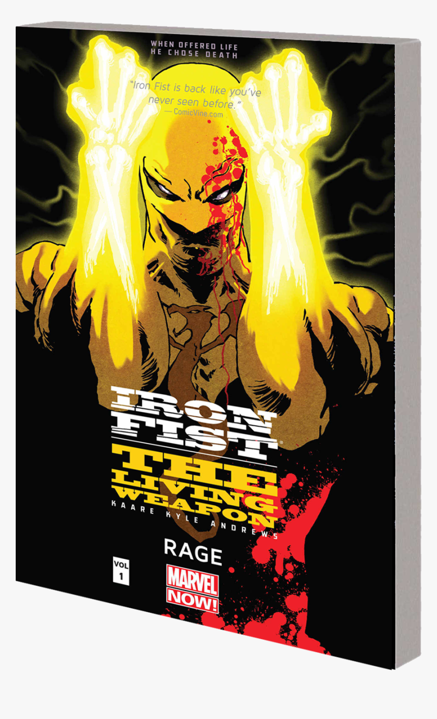 Iron Fist The Living Weaponcomic, HD Png Download, Free Download