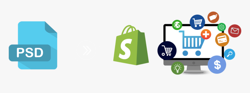 Psd To Shopify Conversion Services - Psd To Shopify, HD Png Download, Free Download