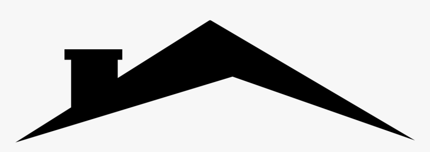 Rooftop Icon Black - Triangle, HD Png Download, Free Download